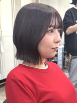 ロンド 表参道店(Lond)&nbsp;くびれボブ 切りっぱなしボブ