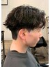 メンズカット+ニュアンスパーマ ￥11280 [表参道駅/青山/Men's]
