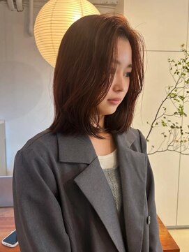 ライン(LINE) ミディアムレイヤー/暖色/オレンジ