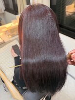 アリアツイン バイ エクラート 池袋西口店(ARiA TWiN by ECLART)&nbsp;【暖色カラー+スピエラ縮毛矯正】髪質改善