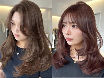 ラヴィ(Lavie)の写真/韓国レイヤースタイル×暗め透明感が手に入る！第一印象を決める顔周りカットやトレンドはお任せ！