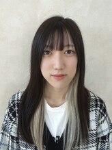 【ダブルカラーで透明感×やわらかカラー】