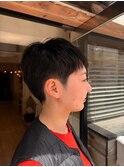 刈り上げハンサムショート
