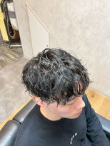 マインド サイトー ヘア アンド スパ mind saito hair&SPA&nbsp;ソフトツイストパーマ×ツーブロック