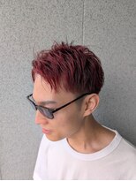 パウダーヘアー(powder hair)&nbsp;ワインレッド　ワンカラー