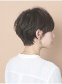 ひし形ショートボブ/ショートヘア/30代/40代/50代/表参道