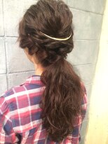 ロジェ(loje)&nbsp;【LOJE】こなれ感★波巻きローポニー