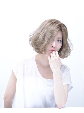 ドルセ(Dulce) 【Dulce】ルーセントボブ×デザインカラー×小顔ヘア