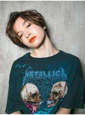 かきあげショート オシャレ女子