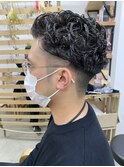 【cuzKLUB 】ツーブロックショート×カーリースタイル