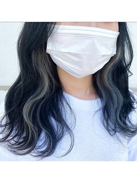 ハンナ 名古屋(HANNAH) インナーカラー　韓国ヘア　エクステ