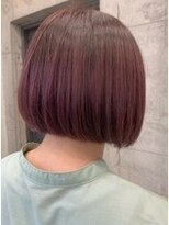 レム 山形2号店(REM) チェリーレッド×ミニボブ