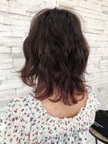 デビュー ヘアーメイク&nbsp;ソフトコントラストインナーカラー