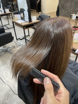 アールヘアー(ar hair) 【市川諒】白髪染め 見返り激艶ブラウン☆