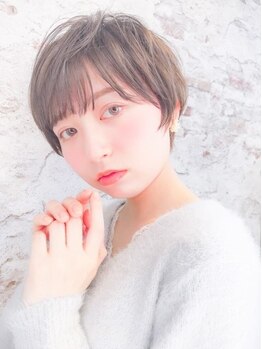 エヌオプションヘアデザイン(N option hairdesign)の写真/多忙な大人女子のためのショートスタイルならお任せ!!プロの似合わせ技術で、好感度大なボブショートを♪