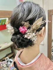 成人式 卒業式 振袖 袴 訪問着 ヘアセット/アレンジ