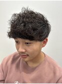 Second &nbsp;&nbsp;×　メンズパーマ