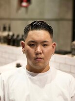 キングスマントーキョー 府中店(KINGSMAN TOKYO)&nbsp;ツーブロックマッシュ/波巻き/ハイライト/束感<理容室><府中駅>