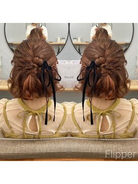 ラパニエ 博多(La panier) ハーフアップ