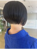 大人ショート丸みショートネープレスショート刈り上げショート