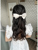 フェリーチェ(Felice)&nbsp;ハーフアップ　アップヘア　デート　イベントヘア