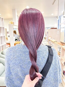 エルフ(elf)の写真/【年中無休/elf-エルフ-】『にしじま』の丁寧なカウンセリングで“なりたいカラー”を実現！