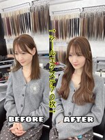 スカイ 本店(SKY)&nbsp;KOMEI_シースルーブラウンシールエクステ