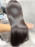 髪質改善カラー グレージュ