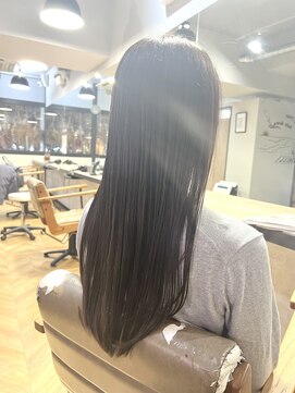 エコルアヘアー 北浦和(ecolua hair) 艶が出るベージュ
