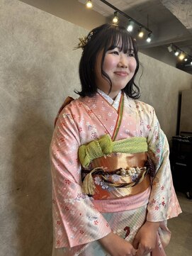 ビーハイブ ギフト(BeeHIVE GIFT) ヘアセット+振袖着付