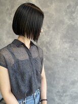 ザラフター ザブリーチ 新下関(the laughter/The bleach)&nbsp;前下がりモードボブ