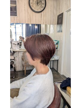 ヘアリゾートエーアイ 浅草店(hair resort Ai) ハンサムショート/パープルアッシュ