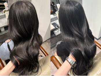 シエテ 津田沼(Siete)の写真/ダメージによる広がり,パサつき解消◎誰もが振り返る艶髪[千葉/津田沼駅/韓国/韓国風/顔周り/前髪/学割U24]