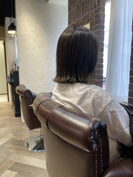 シエル 藤沢店(CIEL) 外ハネ×オリーブグレージュ