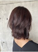 くびれヘア/アプリコットオレンジ/夏のヘアアレンジ