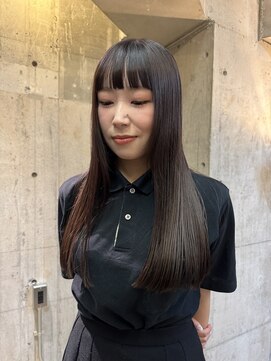 ダコタリッカ(dakota Rikka) bang cut こだわり詰め込んでます!