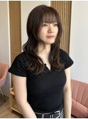 【モテスタイル】ゆるふわ巻き×ダークブラウン