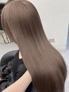 ペレ 梅田(PELE) くびれヘア/アプリコットオレンジ/夏のヘアアレンジ/梅田