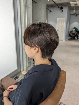 ルース(LOOSE) ハンサムショート♪#立川#立川駅#縮毛矯正＃髪質改善#ブリーチ