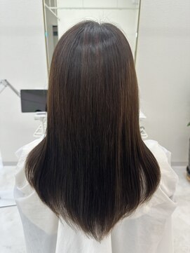 ヘアーメイク クーラ 行橋店(Hair make CURA) 髪質改善カラー縮毛矯正ナチュラル黒髪ロングヘア美髪