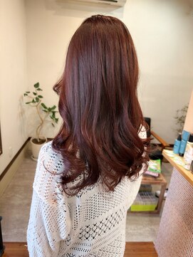 ラフ バイ へアーフリーティー(Laf by Hair freety) ボルドーカラー