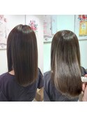 【髪質改善】アッシュベージュ系カラー　Ash清瀬 大嶋
