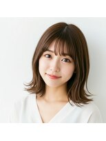 コトナ 越谷店 ミディアムヘアー/外ハネ