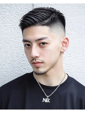 オンク 新宿(onk) 黒髪/グレーベージュ/レイヤーロング/前髪パーマ[新宿駅]