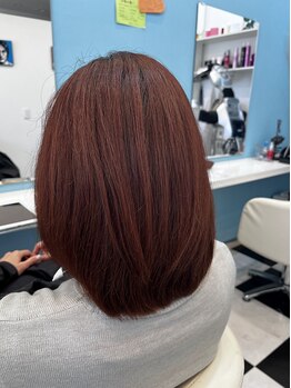 パラトード(Para todo.)の写真/気になり始めた白髪も白髪ぼかしで綺麗にカバー◎髪の状態に合わせた薬剤で自然な仕上がりに♪[平塚]