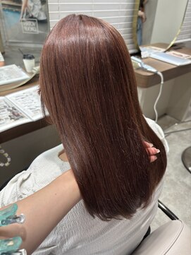ボタン ハカタ(VOTAN hakata) 博多美容室/ピンクブラウン/ミディアムヘア