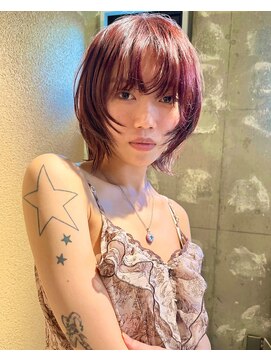 ルノ(RUNO) ショート・ボブレイヤー/レイヤーカット/顔周りレイヤー/20代