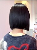 【山崎限定】タッセルボブと縮毛矯正