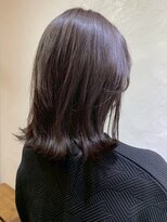 ミロア 薬院(miroa)&nbsp;アッシュカラー 髪質改善 顔周りカット 艶髪 透明感カラー