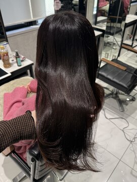 フォルテノエル 静岡鷹匠店(FORTE Noel) 髪質改善/ブリーチなし/ラベンダー/ラベンダーブラウン